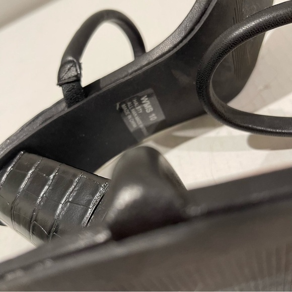 Women’s DV Dolce Vita Halsty Two Band Black Heels Size 10 US! - Picture 7 of 9